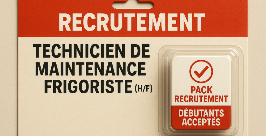 Recrutement : Technicien de Maintenance